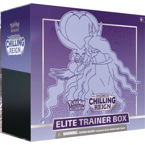SWSH Chilling Reign Elite Trainer Box - Shadow Rider Calyrex (PURPLE)