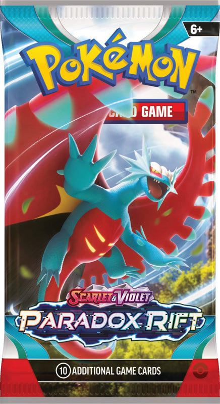 Pokemon Scarlet & Violet Paradox Rift: Booster Pack (10 Cards)