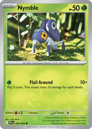 009/094 •Nymble• Common • Reverse Holo •