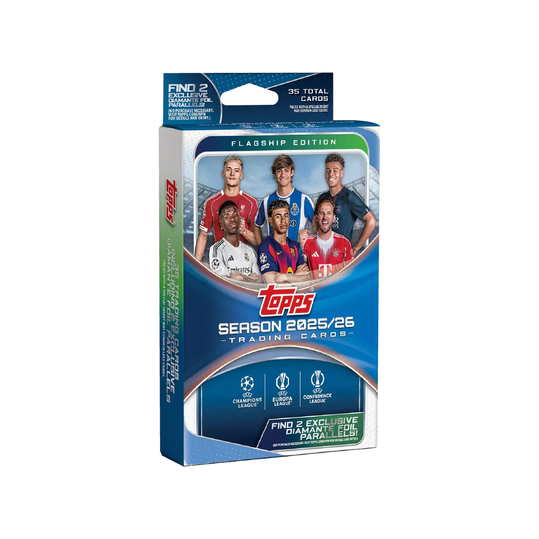 Topps UEFA Club Competitions Flagship 2025/26 Hanger Box