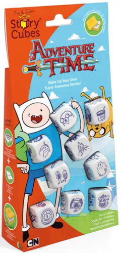 Story Cubes Adventure Time Educational Storytelling Dice Game Set New