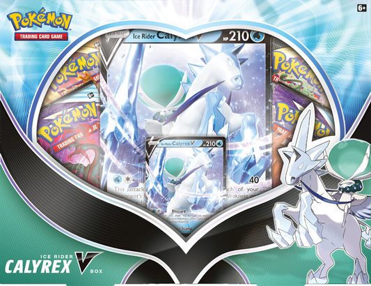 Pokemon Ice Rider Calyrex V Collection Box