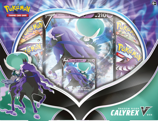 Pokemon Shadow Rider Calyrex V Collection Box