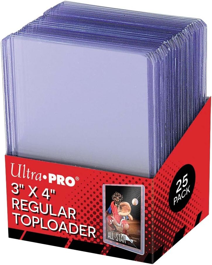Ultra Pro Toploaders 3x4 Clear Regular