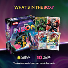 2026 Topps Neon Marvel Mega Box