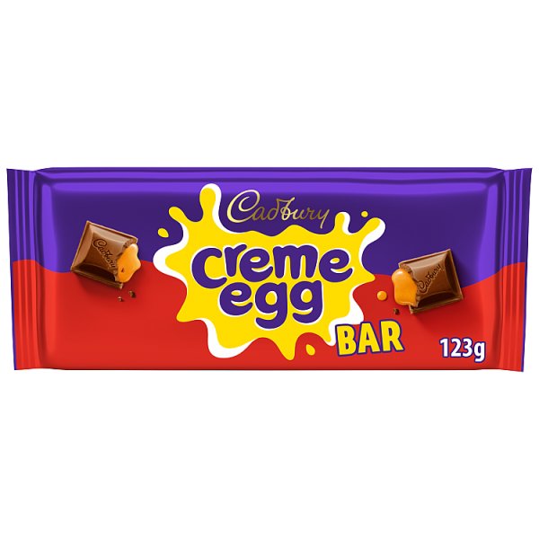 Cadbury Creme Egg Milk Chocolate Bar 123 g