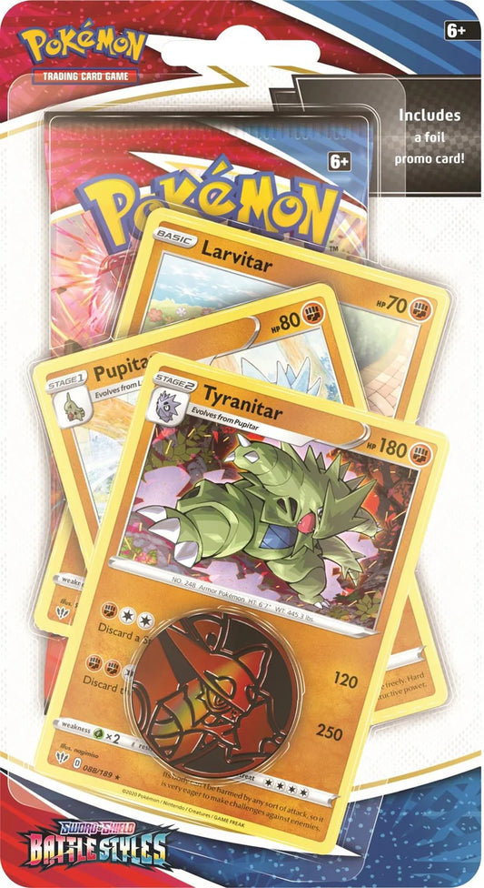 Pokemon Battle Styles: Tyranitar Premium Checklane Blister