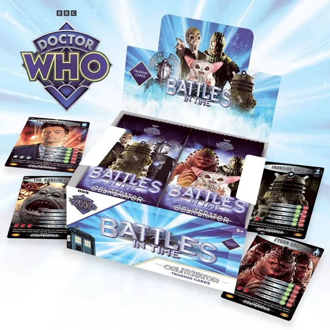Dr Who Battles In Time - Obliterator Booster Packs Limited Edition