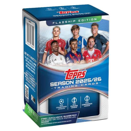 2025-26 Topps UEFA Club Competitions Soccer Blaster Box