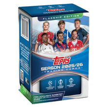 2025-26 Topps UEFA Club Competitions Soccer Blaster Box