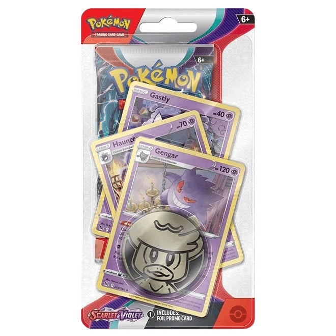 Scarlet and Violet (Base Set) Premium Checklane Blister Gengar