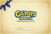 Gilroys Hawick Gift Cards