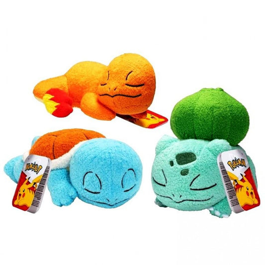 Pokemon 5" Assortment Sleeping Plush 3 Pack Bundle