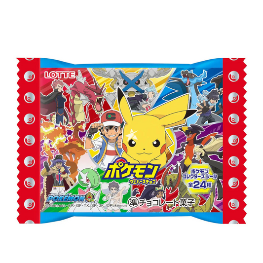 LOTTE Pokemon Choco Wafer with Sticker
