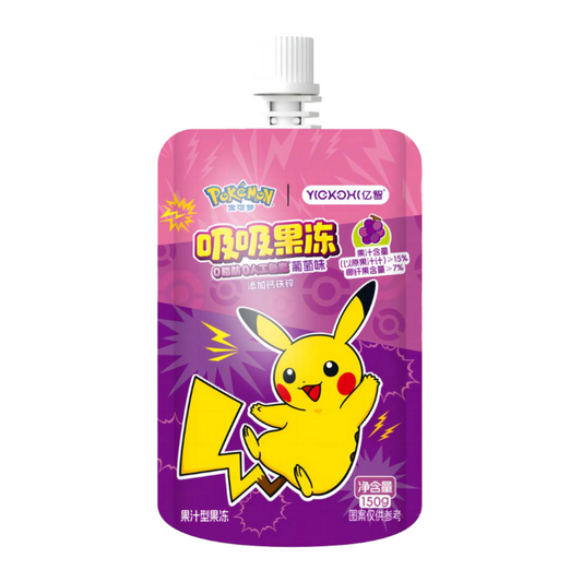 Pokemon Jelly Candy Grape 150g