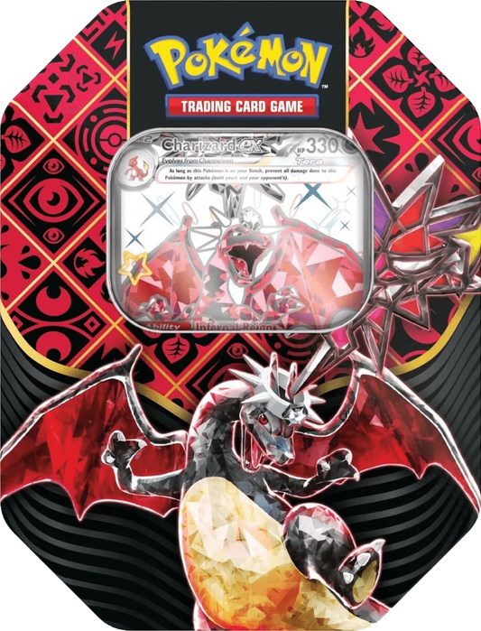 Pokemon Scarlet & Violet Paldean Fates Tin Charizard