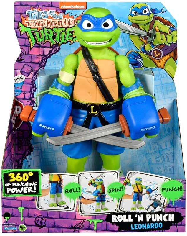 TALES OF THE TMNT GIANT ROLL N PUNCH - LEONARDO