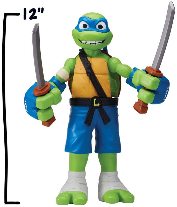 TALES OF THE TMNT GIANT ROLL N PUNCH - LEONARDO